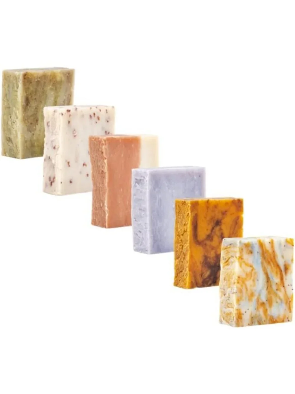 Handmade All-Natural Soap Bar Set for Men & Women - Cold Process, USA Made